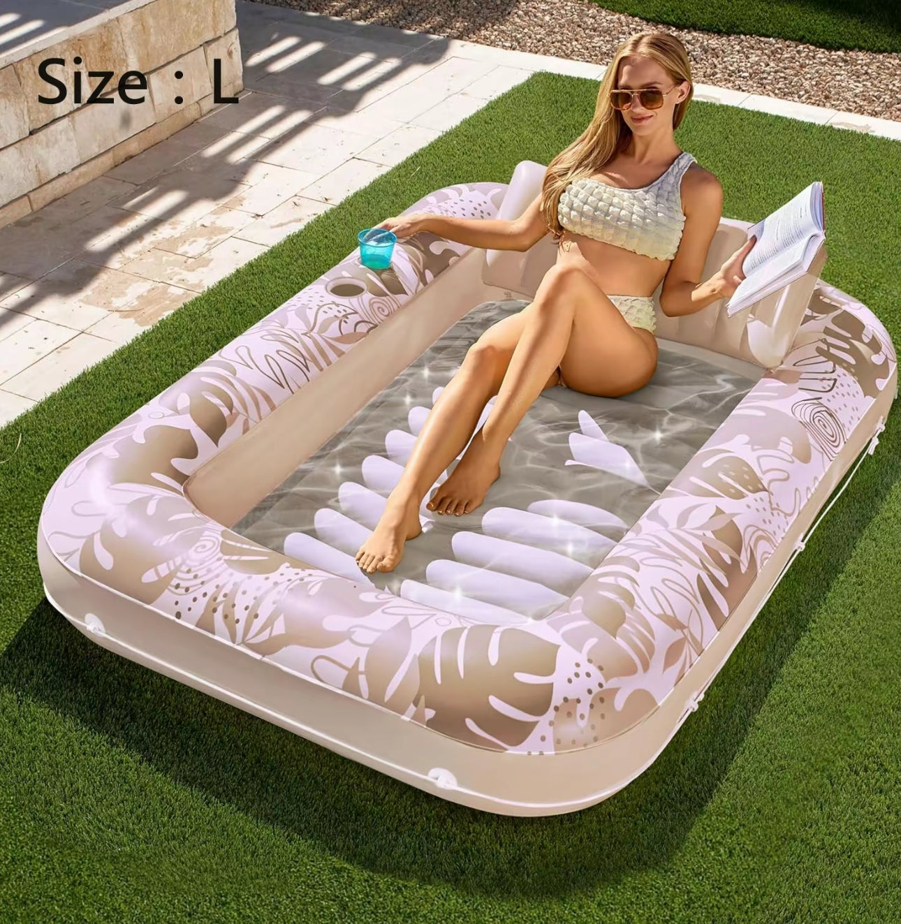 Inflatable Tanning Pool Lounge