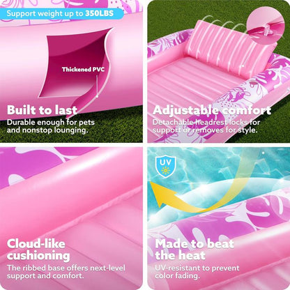 Inflatable Tanning Pool Lounge